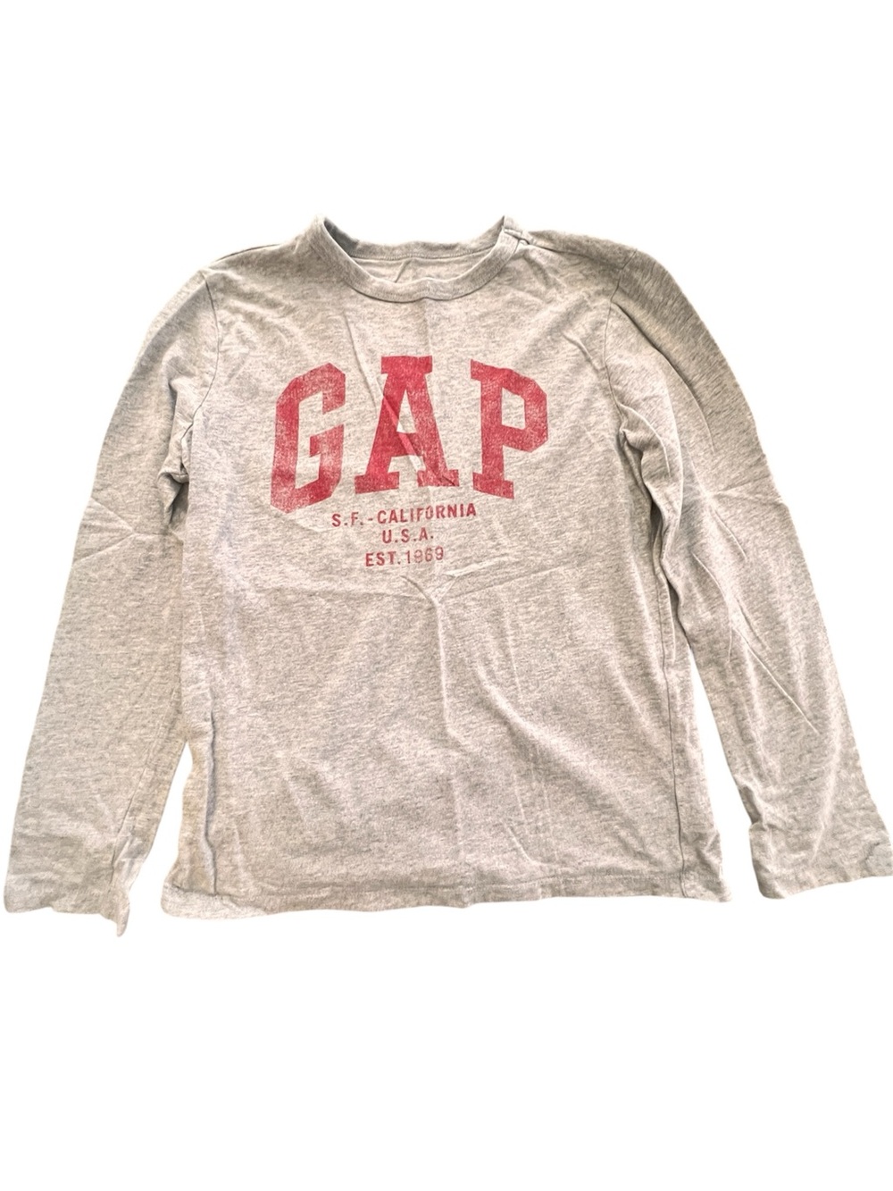 Gap Kids Long Sleeve Graphic Tee | Boys Medium